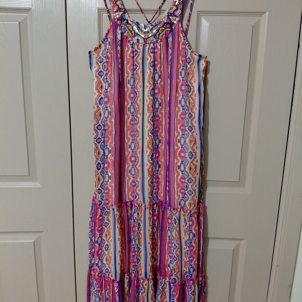 Angie Multicolor Striped Dress